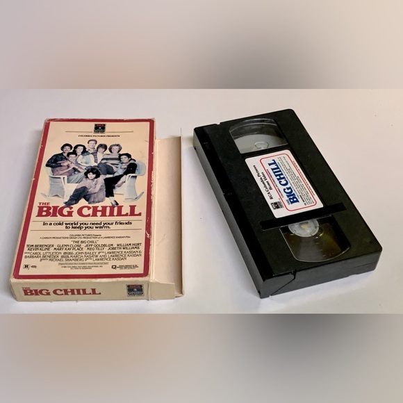THE BIG CHILL Vintage 1983 Movie VHS Cassette Tape - Picture 3 of 8